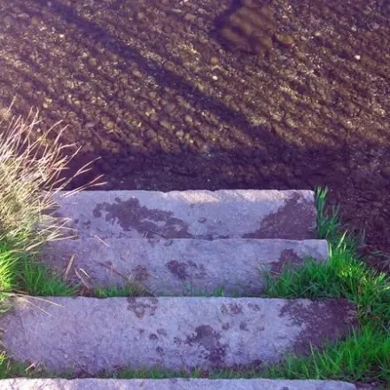Rutschige Treppe?