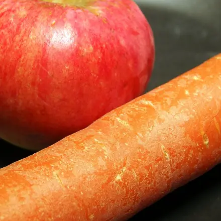 Schmackhafte Karotten