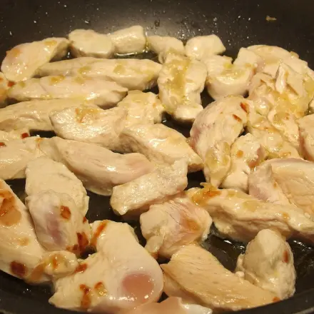 Hähnchenfleisch wunderbar zart