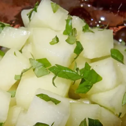 Honigmelonensalat