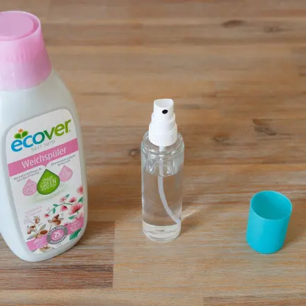 Günstiges Raumspray für wenige Cents mit Weichspüler