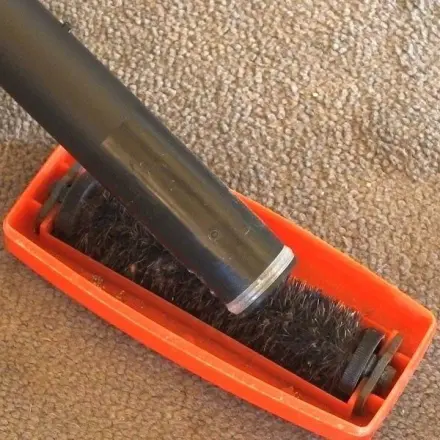 Tierhaare mit dem Staubsauger entfernen aus Bürsten