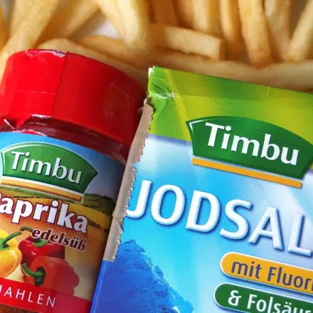 Selbstgemachtes Pommesgewürzsalz