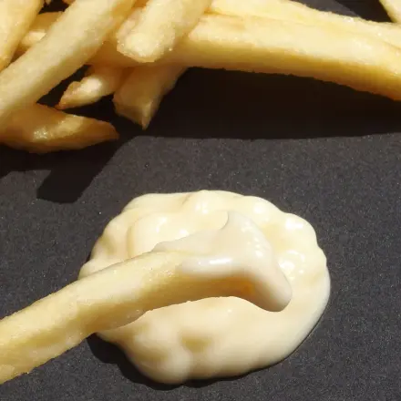 Mayonnaise zu dünnflüssig geraten