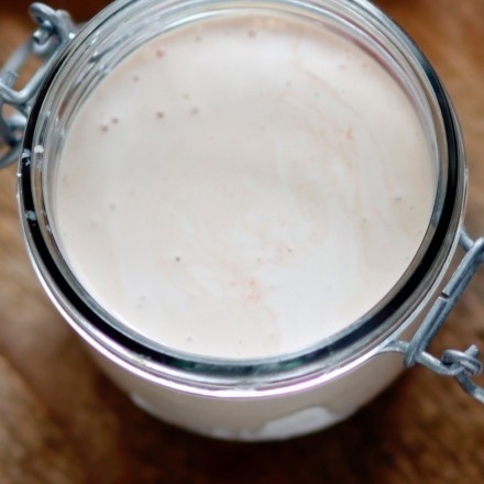 Selbstgemachter Joghurt aus dem Geschirrspüler