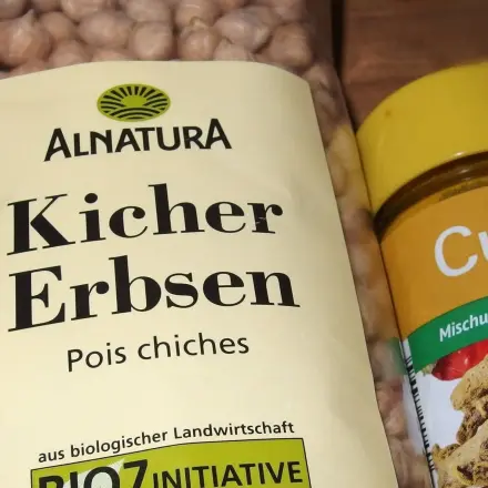Schnelles Kichererbsencurry