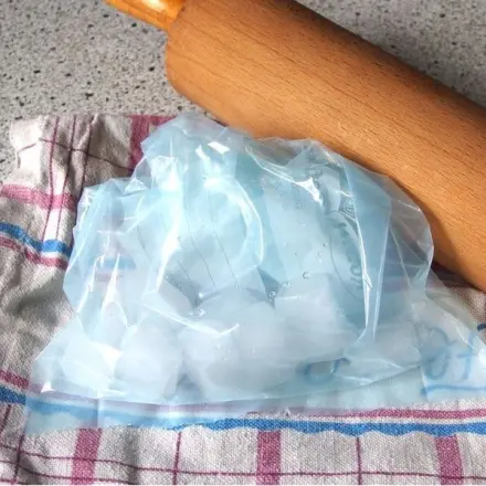 Eiswürfel zerkleinern ohne Eiscrusher