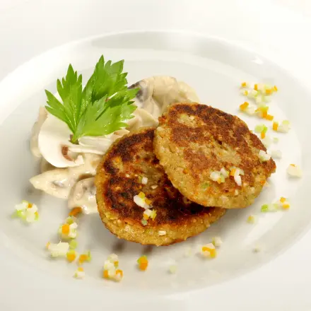 Grünkernfrikadellen