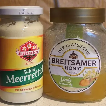 Meerrettich und Honig