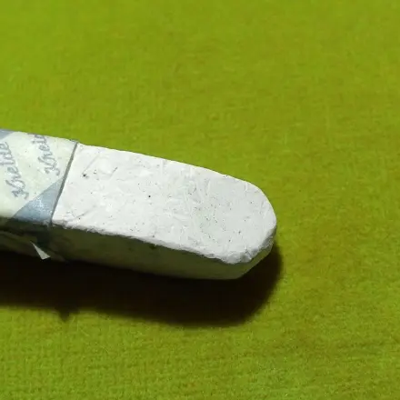 Kreide gegen Fettflecken