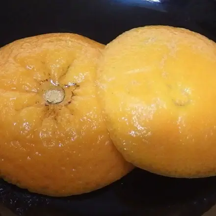 Dekoration mit Zitrusschalen