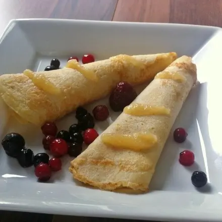 Pfannkuchen backen, ohne dass es spritzt