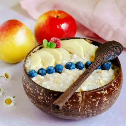 Süße Hafer-Apfel-Speise