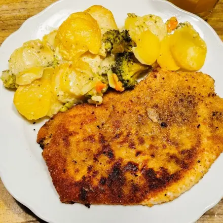 Panieren mit Zwieback