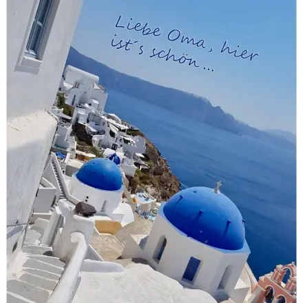 Urlaubsgrüße in Gedichtform