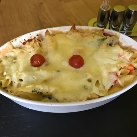 Trick für knusprige Kruste bei einem Auflauf