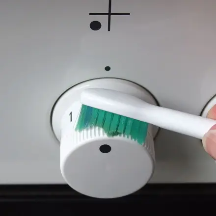 Elektroherd-Schalter reinigen