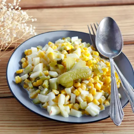 Vegetarischer Maissalat