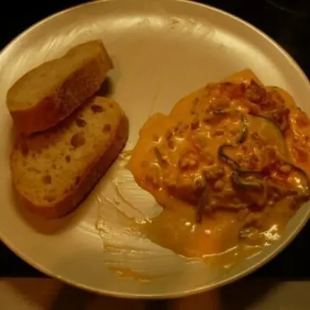 Bretonischer Zucchini-Hackfleisch-Topf