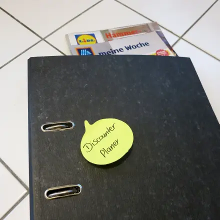 Günstig einkaufen dank Discounter Planer