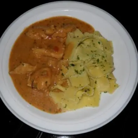 Hähnchengeschnetzeltes nach schneller Gyros Art