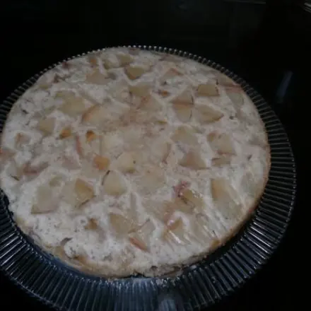 Apfelkuchen mal andersrum