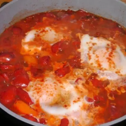 Tomatenpfanne: Menemen