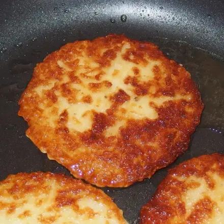Kartoffelpuffer mit schöner Farbe und gutem Geschmack