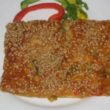 Schafskäse-Paprikakuchen vom Blech