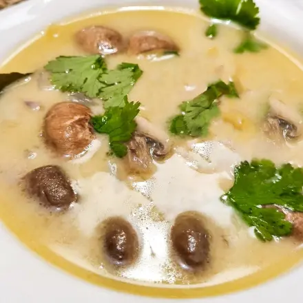 Champignon-Cremesuppe
