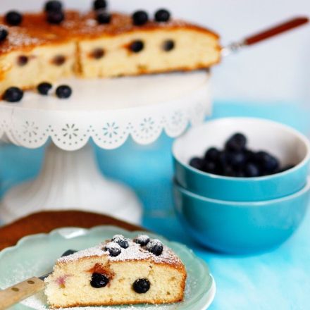 Blaubeerkuchen