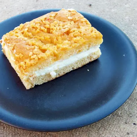 Bienenstich-Belagmassen für einen Blechkuchen