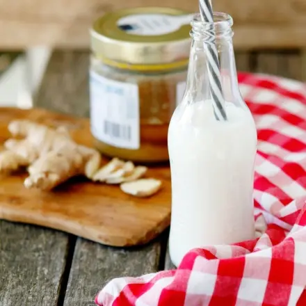 Powerdrink mit Ingwer