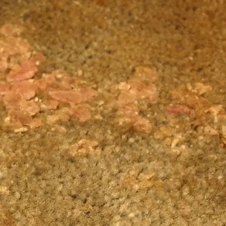 Farbige Wachsflecken aus Stoff oder Teppich entfernen