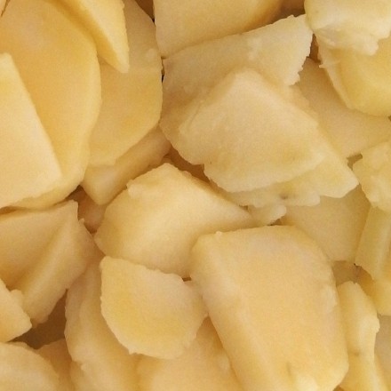 Kartoffelscheiben kleben nicht aneinander