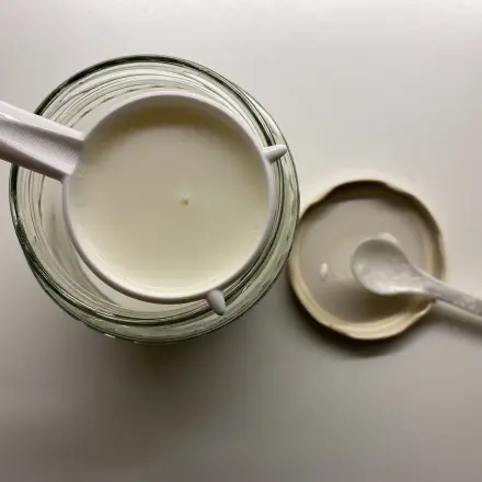 Selbstgemachter Kefir