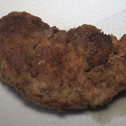 "Fettreduzierte" Panierung