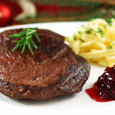 Hirschbraten