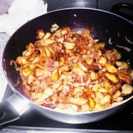 Leckere Bratkartoffeln