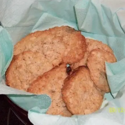 Kokos-Haferflocken-Taler (Weihnachtsplätzchen)