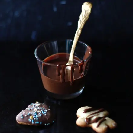 Kuvertüre im Wasserkocher schmelzen