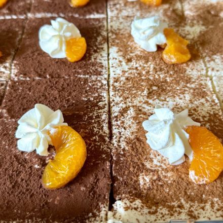 Fantakuchen mit Mandarinen