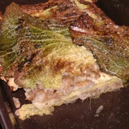 Flachgelegte Kohlroulade - schnell und genauso lecker