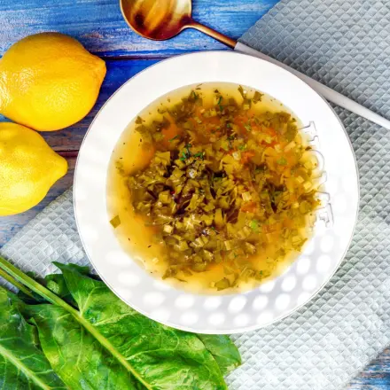 Süße Sauerampfersuppe