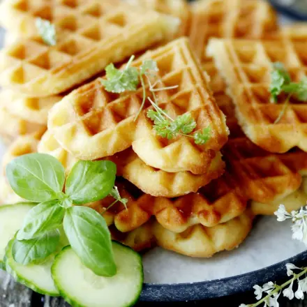 Käsewaffeln