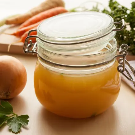 Basis für schnelle Gemüsebrühe