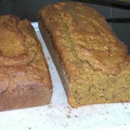 Süßes Kürbisbrot