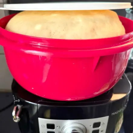 Hilfe beim Aufgehen eines Hefeteiges