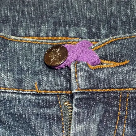 Rock oder Hose geht nicht zu - Zopfgummi hilft bis die Diät wirkt
