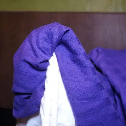 Einfacher Trick beim Betten beziehen